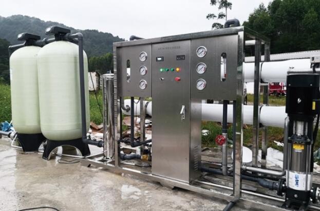 保定唐縣養殖場4噸水處理設備